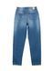Eco-friendly джинси з високою посадкою Conte Elegant Mom Fit CON-187, mid blue, XS, 40/170, Синий