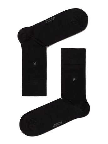 Носки мужские DiWaRi CLASSIC, Черный, 40-41, 40, Черный