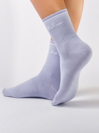 Носки женские хлопковые Conte Elegant CLASSIC, бледно-фиолетовый, 36-37, 36, Светло-фиолетовый