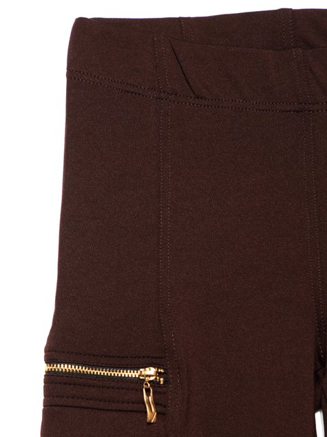 Леггинсы с накладными карманами Conte Elegant INFANTA, brown, XS, 40/164, Коричневый