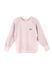 Джемпер з мерехтливим блиском і брошкою Conte Elegant LD 837, pink, XS, 40/170, Розовый