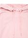 Oversize-худі ніжно-рожевого кольору з ультрам'якого полотна з бавовною Conte Elegant LD 1105, romantic pink, XL, 48/170, Светло-розовый
