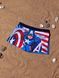 Плавки для хлопчиків DiWaRi CAPTAIN AMERICA, brave blue, 104-110, 104см, Синий