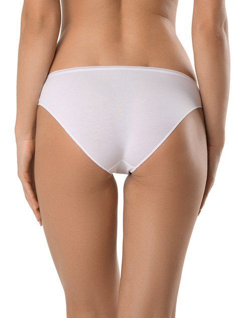 Трусы женские "бикини" Conte Elegant BASIC COLLECTION LB 2002, white, XXL, 50, Белый