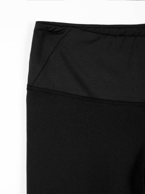 Термолегінси з широким поясом "корекція живота" Conte Elegant STYLE LUX, Nero, XS, 40/164, Черный