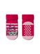 Шкарпетки дитячі Conte Kids SOF-TIKI (махрові з відворотом та проти ковзання), фуксия, 12, 18, Пурпурный