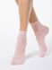 Шкарпетки жіночі віскозні з бортом Conte Elegant COMFORT (меланж), Светло-розовый, 36-37, 36, Светло-розовый