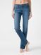 Ультраэластичные eco-friendly straight джинсы со средней посадкой Conte Elegant CON-154 Lycra&reg;, mid stone, XXL, 50/170, Светло-синий
