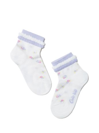 Шкарпетки дитячі Conte Kids TIP-TOP (з пікотом), Білий, 12, 18, Белый