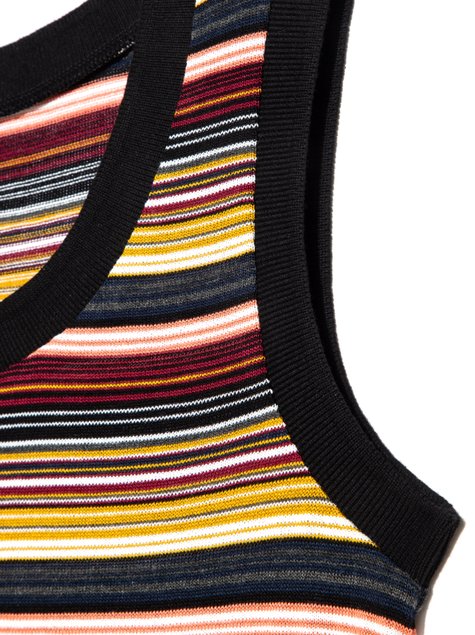 Топ в полоску с эластичными манжетами Conte Elegant LD 921, black stripes, XS, 40/170, Черный