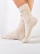 Шкарпетки жіночі бавовняні Conte Elegant CLASSIC, капучино, 36-37, 36, Светло-коричневый