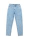 Ультракомфортные джинсы особой варки с высокой посадкой Conte Elegant Mom Fit CON-188, acid washed blue, XS, 40/164, Синий