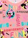 Хлопковый свитшот с ярким принтом и надписями ©Disney Conte Elegant LD 951, pink fun, XS, 40/170, Розовый