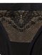 Трусы женские "танга" с кристаллами Conte Elegant Swarovski® LTA 1085, royal black, L, 46, Черный