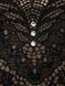 Трусы женские "танга" с кристаллами Conte Elegant Swarovski® LTA 1085, royal black, L, 46, Черный