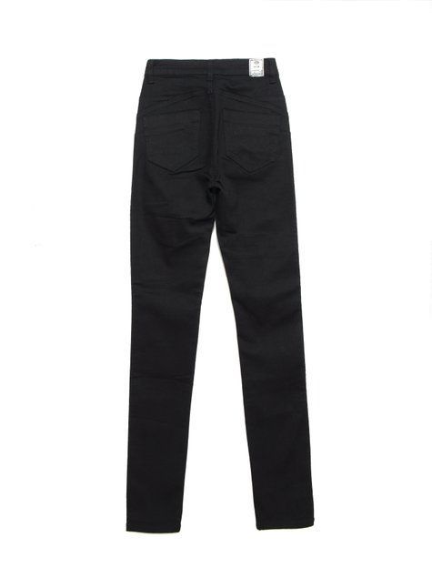 Моделюючі джинси skinny "push-up" з високою посадкою Conte Elegant Premium Stay Black CON-149, deep black, XS, 40/164, Черный
