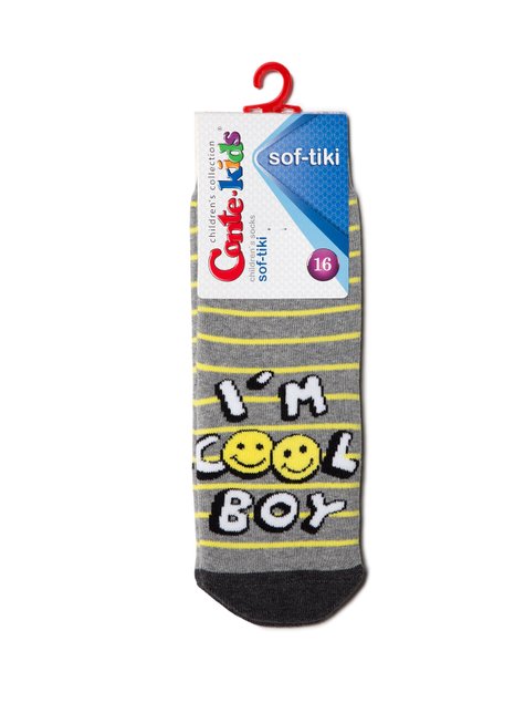 Носки детские Conte Kids SOF-TIKI (махровые), серый, 16, 24, Серый