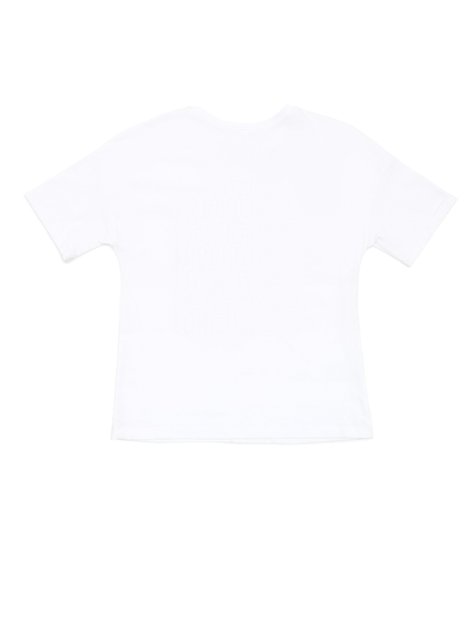 Белая хлопковая футболка с принтом "Fashion Capitals" Conte Elegant LD 1115, white, L, 46/170, Белый