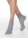 Шкарпетки жіночі бавовняні ESLI, серый, 36-39, 36, Сірий