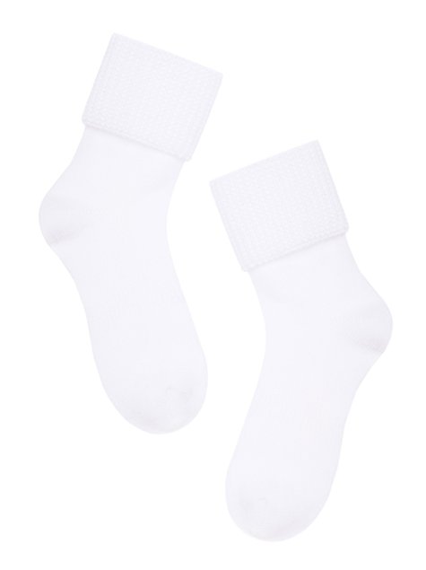 Шкарпетки жіночі комфортні Conte Elegant COMFORT, Білий, 36-37, 36, Белый