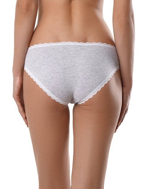 Труси жіночі "бікіні" Conte Elegant VINTAGE LB 779, grey-white, XS, 40, Комбинированный