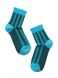 Шкарпетки жіночі бавовняні Conte Elegant CLASSIC (рельєфні), Бирюза, 36-37, 36, Бирюзовый