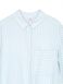 Сорочка в смужку з віскози преміальної якості Conte Elegant LBL 1096, white-light blue, XS, 40/170, Комбинированный