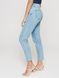 Ультракомфортні джинси особливого ​​варіння з високою посадкою Conte Elegant Mom Fit CON-188, acid washed blue, S, 42/164, Синий
