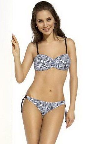 Купальний костюм жіночий ESLI TIARA, Блакитний, XXS, 38, Голубой