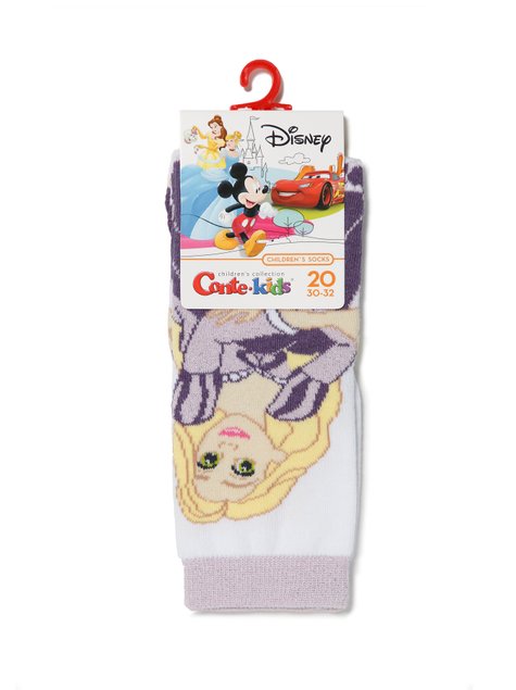 Шкарпетки дитячі Conte Kids ©Disney ("Принцеси), Білий, 16, 24, Белый