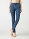 Джинсы slim с высокой посадкой Conte Elegant CON-368, authentic blue, XS, 40/164, Синий