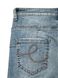 Моделирующие eco-friendly джинсы с высокой посадкой Conte Elegant CON-146, mid blue, L, 46/164, Синий