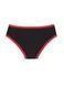 Труси жіночі "хіпстер" Conte Elegant LAZY DAYS LHP 1005, black-red, XS, 40, Комбинированный
