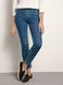 Джинсы slim с высокой посадкой Conte Elegant CON-368, authentic blue, XS, 40/164, Синий