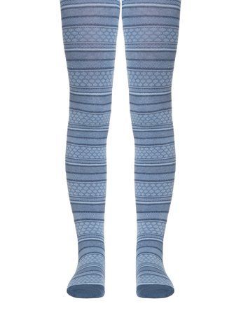 Колготки дитячі Conte Kids TIP-TOP, Светлый джинс, 140-146, 140см, Светло-синий