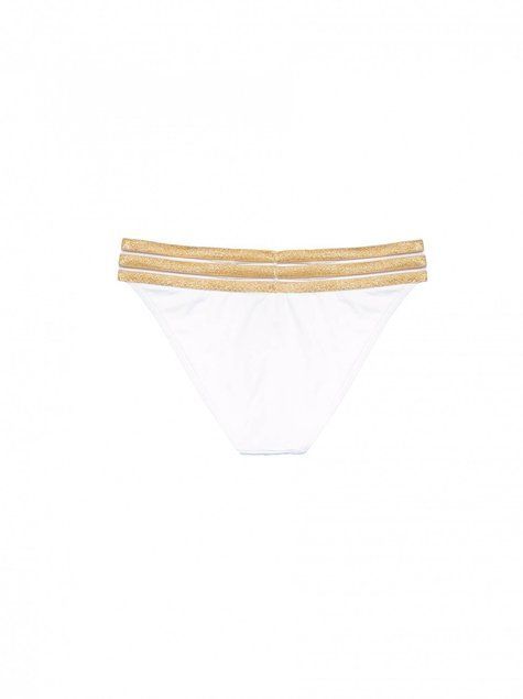 Трусики-сліпи із золотою гумкою Conte Elegant SALINA, Білий, XL, 46, Белый