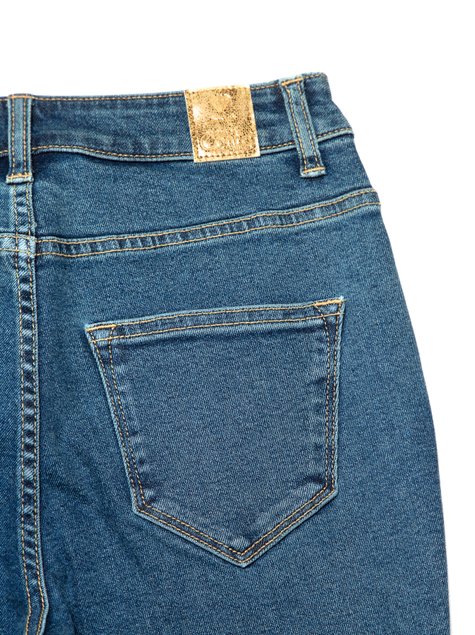 Моделюючі джинси skinny з високою посадкою Conte Elegant CON-275, authentic blue, L, 46/164, Синий