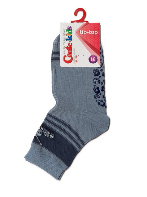 Носки детские Conte Kids TIP-TOP (антискользящие), серый, 16, 24, Серый