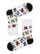Шкарпетки чоловічі DiWaRi HAPPY (з малюнком), Білий, 40-41, 40, Белый