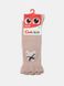Удлиненные носки Conte Kids TIP-TOP 20С-207СП из хлопка с декоративной игрушкой, Бежевый, 16, 24, Бежевый