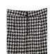 Стильная юбка A-силуэта Conte Elegant COCO, black-ivory, XL, 48/164, Черно-белый