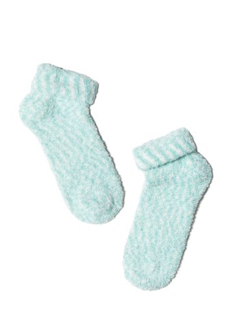 Шкарпетки жіночі поліамідні Chobot HOME LINE SOFT 52-89, Бирюза, 36-37, 36, Бирюзовый