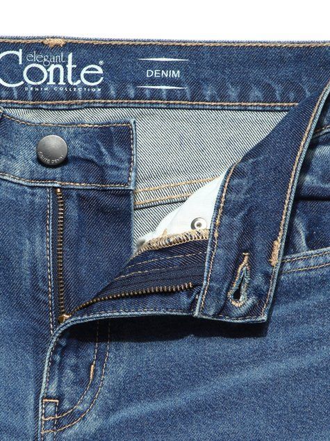 Джинсы Eco-friendly с высокой посадкой Conte Elegant Vintage Relaxed Mom CON-167, bleach stone, XS, 40/164, Темно-серый