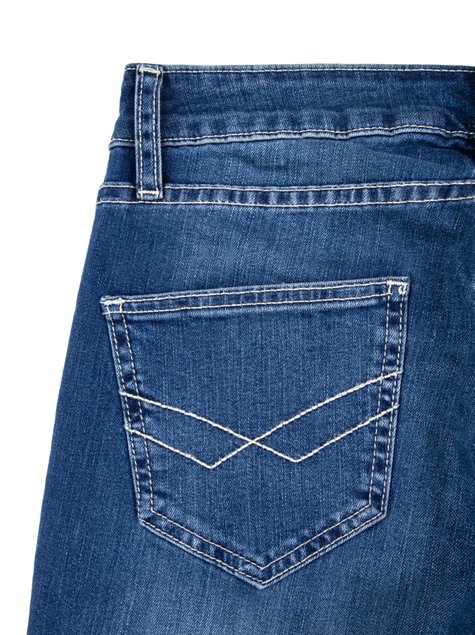 Класичні прямі джинси із середньою посадкою Conte Elegant 2091/49123, синий, L, 46/170, Синий