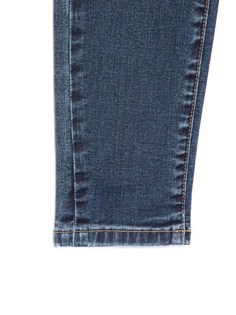 Еco-friendly джинсы skinny с высокой посадкой Conte Elegant CON-351, mid blue, XS, 40/164, Синий