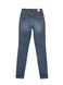 Еco-friendly джинсы skinny с высокой посадкой Conte Elegant CON-351, mid blue, XS, 40/164, Синий