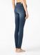 Еco-friendly джинсы skinny с высокой посадкой Conte Elegant CON-351, mid blue, XS, 40/164, Синий