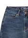 Еco-friendly джинсы skinny с высокой посадкой Conte Elegant CON-351, mid blue, XS, 40/164, Синий