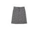 Стильная юбка A-силуэта Conte Elegant COCO, black-ivory, XS, 40/164, Черно-белый
