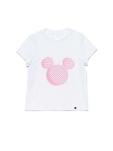 Ультрамодная футболка с коротким рукавом Conte Elegant &copy;Disney DD 961, ice white, 98-104, 98см, Белоснежный